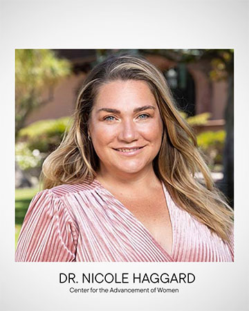 Dr. Nicole Haggard, Center for the Advancement of Women